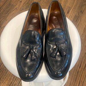 Men's Black Allen Edmonds Tassel Loafers 9.5